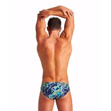 Load image into Gallery viewer, arena-mens-earth-texture-brief-navy-soft-green-multi-004667-760-ontario-swim-hub-4