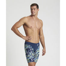 Load image into Gallery viewer,     arena-mens-earth-texture-jammer-navy-green-multi-004653-760-ontario-swim-hub-5