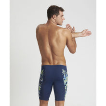 Load image into Gallery viewer,     arena-mens-earth-texture-jammer-navy-green-multi-004653-760-ontario-swim-hub-6