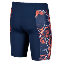 Load image into Gallery viewer, arena-mens-earth-texture-jammer-navy-red-multi-004653-540-ontario-swim-hub-3