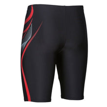 Load image into Gallery viewer, ONLY SIZE 34 - MEN'S FLOW JAMMER - BLACK - OntarioSwimHub