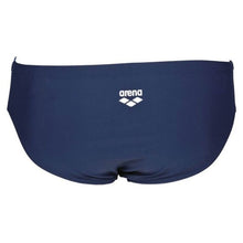 Load image into Gallery viewer, ONLY SIZE 34 - MEN'S FLUORESCENT BRIEF - NAVY - OntarioSwimHub