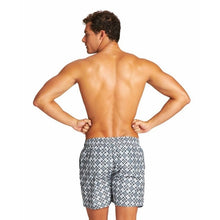 Load image into Gallery viewer, MEN'S FUNDAMENTALS ALLOVER BOXER SWIM SHORTS - OntarioSwimHub