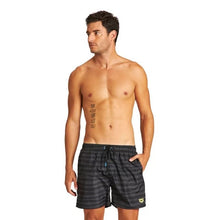 Load image into Gallery viewer, MEN'S FUNDAMENTALS ALLOVER BOXER SWIM SHORTS - OntarioSwimHub