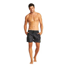 Load image into Gallery viewer, MEN'S FUNDAMENTALS ALLOVER BOXER SWIM SHORTS - OntarioSwimHub