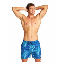 Load image into Gallery viewer, MEN'S FUNDAMENTALS ALLOVER BOXER SWIM SHORTS - OntarioSwimHub