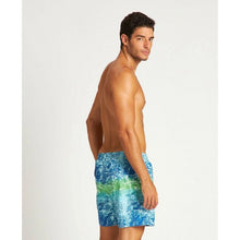 Load image into Gallery viewer, MEN'S FUNDAMENTALS ALLOVER BOXER SWIM SHORTS - OntarioSwimHub