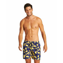 Load image into Gallery viewer, MEN'S FUNDAMENTALS ALLOVER BOXER SWIM SHORTS - OntarioSwimHub