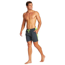 Load image into Gallery viewer, MEN'S FUNDAMENTALS BICOLOUR BOXER SWIM SHORTS - OntarioSwimHub