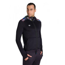 Load image into Gallery viewer, MEN'S HOODED SPACER REVERSIBLE FULL ZIP JACKET - OntarioSwimHub