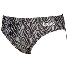 Load image into Gallery viewer, arena-mens-kikko-brief-black-multi-003585-505-ontario-swim-hub-1