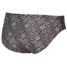 Load image into Gallery viewer,     arena-mens-kikko-brief-black-multi-003585-505-ontario-swim-hub-2