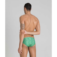 Load image into Gallery viewer,       arena-mens-kikko-brief-black-multi-green-003585-560-ontario-swim-hub-3