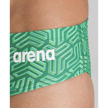 Load image into Gallery viewer,    arena-mens-kikko-brief-black-multi-green-003585-560-ontario-swim-hub-6