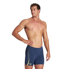 Load image into Gallery viewer,     arena-mens-light-touch-mid-jammer-navy-soft-green-004086-760-ontario-swim-hub-6
