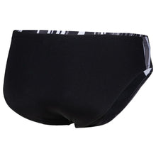 Load image into Gallery viewer, arena-mens-marbled-print-swim-brief-black-black-multi-005554-550-ontario-swim-hub-3