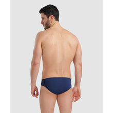 Load image into Gallery viewer, arena-mens-marbled-print-swim-brief-navy-navy-multi-005554-770-ontario-swim-hub-6