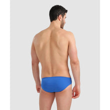 Load image into Gallery viewer, arena-mens-marbled-print-swim-brief-royal-royal-multi-005554-777-ontario-swim-hub-6