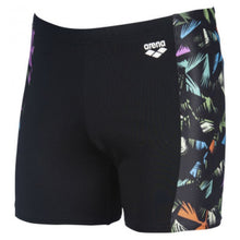 Load image into Gallery viewer, arena-mens-multicolour-palms-mid-jammer-black-002856-500-ontario-swim-hub-1