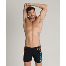 Load image into Gallery viewer,     arena-mens-multicolour-palms-mid-jammer-black-002856-500-ontario-swim-hub-3