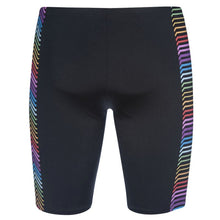 Load image into Gallery viewer, arena-mens-multicolour-stripes-jammer-black-multi-002959-550-ontario-swim-hub-4