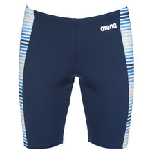 Load image into Gallery viewer, arena-mens-multicolour-stripes-jammer-navy-multi-002959-810-ontario-swim-hub-2