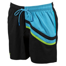 Load image into Gallery viewer, MEN'S OBLIQUE PANEL BOXER SWIM SHORTS - OntarioSwimHub