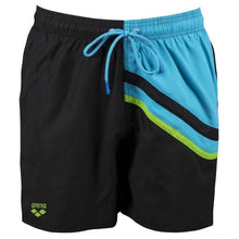 Load image into Gallery viewer, MEN'S OBLIQUE PANEL BOXER SWIM SHORTS - OntarioSwimHub