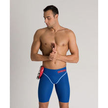 Load image into Gallery viewer, arena-mens-powerskin-carbon-core-fx-jammer-ocean-blue-003659-730-ontario-swim-hub-7