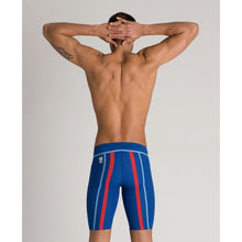 Load image into Gallery viewer, arena-mens-powerskin-carbon-core-fx-jammer-ocean-blue-003659-730-ontario-swim-hub-8