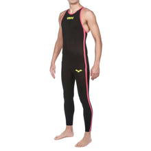 Load image into Gallery viewer, arena-mens-powerskin-r-evo-open-water-full-body-long-leg-closed-back-suit-black-fluo-yellow-27912-503-ontario-swim-hub-3