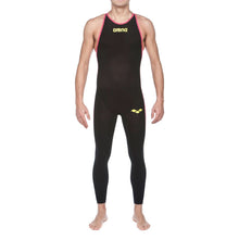 Load image into Gallery viewer, arena-mens-powerskin-r-evo-open-water-full-body-long-leg-closed-back-suit-black-fluo-yellow-27912-503-ontario-swim-hub-4