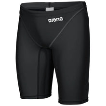 Load image into Gallery viewer, arena Race Suit for Men in Black - Men’s Powerskin ST 2.0 Jammer front left