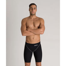 Load image into Gallery viewer, arena Race Suit for Men in Black - Men’s Powerskin ST 2.0 Jammer model front