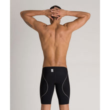 Load image into Gallery viewer, arena Race Suit for Men in Black - Men’s Powerskin ST 2.0 Jammer model back