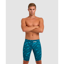 Load image into Gallery viewer, arena-mens-powerskin-st-next-eco-jammer-limited-edition-sea-blue-006351-101-ontario-swim-hub-1