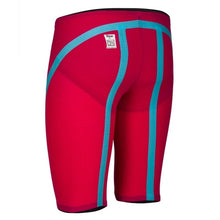 Load image into Gallery viewer, MEN'S POWERSKIN CARBON FLEX VX JAMMER - BRIGHT RED/TURQUOISE - OntarioSwimHub
