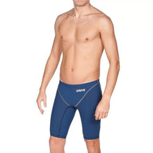Load image into Gallery viewer, arena Race Suit for Men in Navy - Men’s Powerskin ST 2.0 Jammer model front left