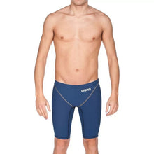 Load image into Gallery viewer, arena Race Suit for Men in Navy - Men’s Powerskin ST 2.0 Jammer model front