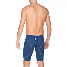 Load image into Gallery viewer, arena Race Suit for Men in Navy - Men’s Powerskin ST 2.0 Jammer model back left