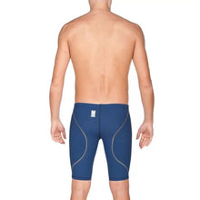 Load image into Gallery viewer, arena Race Suit for Men in Navy - Men’s Powerskin ST 2.0 Jammer model back