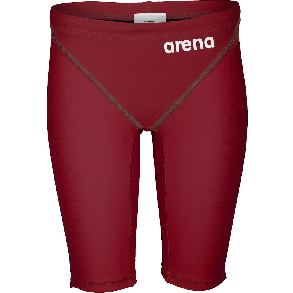 ARENA MEN'S POWERSKIN ST 2.0 JAMMER RACE SUIT - DEEP RED