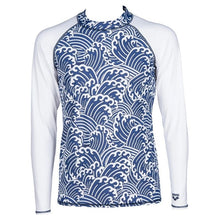 Load image into Gallery viewer, MEN'S LONG SLEEVE ALLOVER RASH VEST - OntarioSwimHub