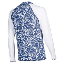 Load image into Gallery viewer, MEN'S LONG SLEEVE ALLOVER RASH VEST - OntarioSwimHub