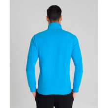 Load image into Gallery viewer, arena-mens-rib-insert-full-zip-jacket-turquoise-003672-800-ontario-swim-hub-3