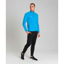 Load image into Gallery viewer, arena-mens-rib-insert-full-zip-jacket-turquoise-003672-800-ontario-swim-hub-4