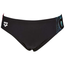 Load image into Gallery viewer, ONLY SIZE 34 - MEN'S SHADES BRIEF - BLACK - OntarioSwimHub