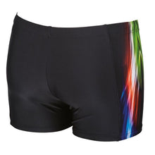 Load image into Gallery viewer, ONLY SIZE 34 - MEN'S SHINNING SHORTS - BLACK - OntarioSwimHub