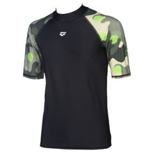 Load image into Gallery viewer, MEN'S SHORT SLEEVE ALLOVER RASH VEST - OntarioSwimHub