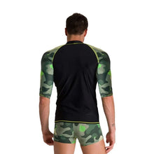 Load image into Gallery viewer, MEN'S SHORT SLEEVE ALLOVER RASH VEST - OntarioSwimHub